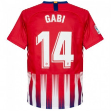 Футболка Габи 14 номер Атлетико Мадрид домашняя сезон 2018/19