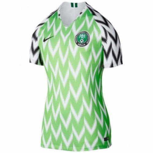 Футболка женская Сборная Нигерии домашняя сезон 2018/19