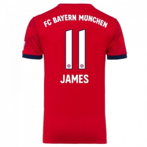 Домашняя майка "Бавария Мюнхен" игрок Джеймс сезон 2018/19