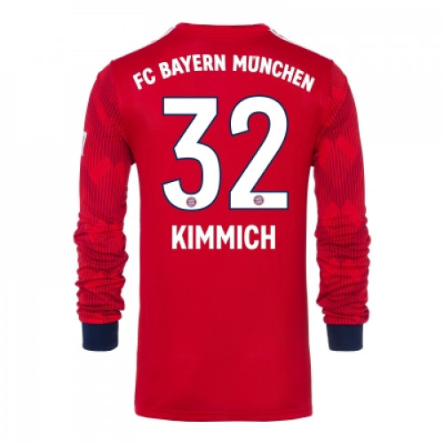 Футболка с длинным рукавом Киммих номер "32" Бавария Мюнхен сезон 2018/19