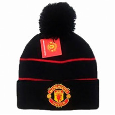 Вязаная шапка с помпоном Манчестер Юнайтед