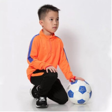 Детский тренировочный костюм оранжево-черный