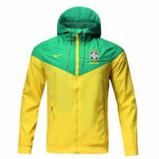 Куртка сборной Бразилии желто-зеленая Nike сезон 2018/19