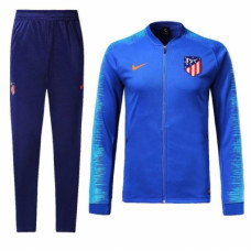 Тренировочный костюм Атлетико Мадрид сине-голубой форма сезона 2018/19