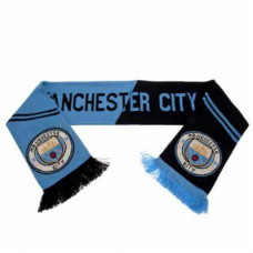 Вязаный шарф с эмблемой Манчестер Сити