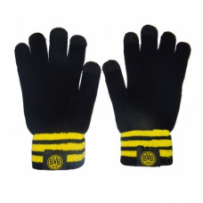 Теплые вязаные перчатки с эмблемой Borussia Dortmund