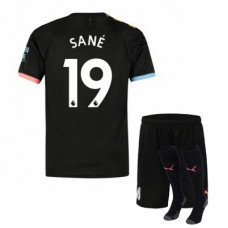 Манчестер Сити (Manchester City) гостевая форма 2019-2020 (футболка+шорты+гетры) Сане 19