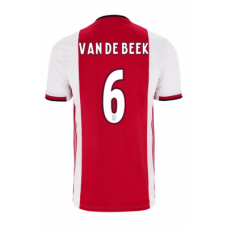 Домашняя футболка Аякс сезона 2019-2020 Ван де Бек 6