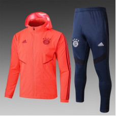 Cпортивный костюм с ветровкой Бавария красно-синий сезон 2019/20