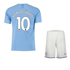 Манчестер Сити форма домашняя 2019/20 (футболка+шорты) Кун Агуэро 10