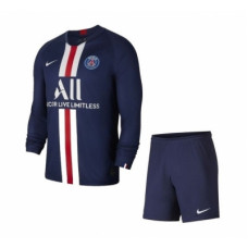 Домашняя футбольная форма для детей Пари Сен-Жермен (ПСЖ) с длинным рукавом 2019-2020
