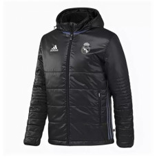 Реал Мадрид Куртка утепленная черная Adidas 2019-2020