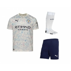 Манчестер Сити детская резервная форма 2020-2021 (футболка + шорты + гетры)