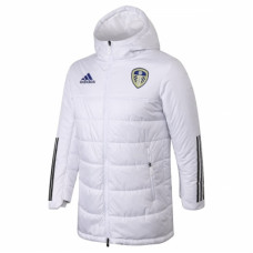 Лидс Юнайтед утепленная куртка 2020-2021 белая