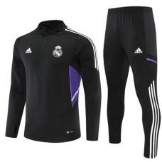 Реал Мадрид детский тренировочный костюм чёрный 2021-2022