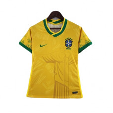Сборная Бразилии женская специальная футболка 2022-2023 жёлтая