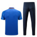 Спортивный костюм Сборной Франции с синим поло 2022-2023