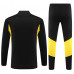Ювентус тренировочный костюм 2023-2024 чёрный с жёлтым