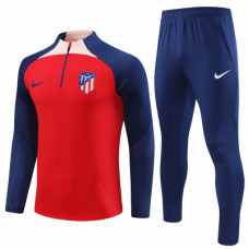 Атлетико Мадрид детский тренировочный костюм 2023-2024 сине-красный