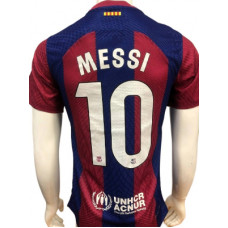 Барселона футболка домашняя (игровая версия) 2023/24 Месси 10