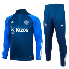 Манчестер Юнайтед тренировочный костюм 2023/24 синий