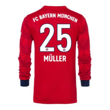 Футболка с длинным рукавом Мюллер "Бавария Мюнхен" сезон 2018/19