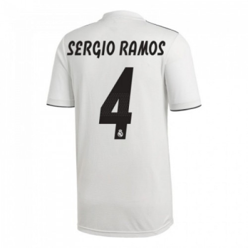 Реал Мадрида Футболка домашняя 2018/19 Серхио Рамос 4