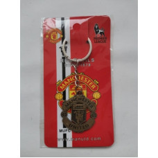 Металлический брелок с эмблемой Манчестер Юнайтед