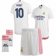 Реал Мадрид детская домашняя форма Лука Модрич 10 номер сезон 2020-2021