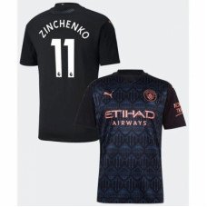 Манчестер Сити футболка гостевая 2020-2021 Зинченко 11