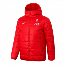 Ливерпуль утепленная куртка 2020-2021 красная