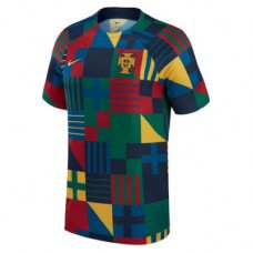 Сборная Португалии предматчевая футболка 2022-2023