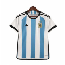 Сборная Аргентины домашняя футболка 2022-2023 с тремя звёздами